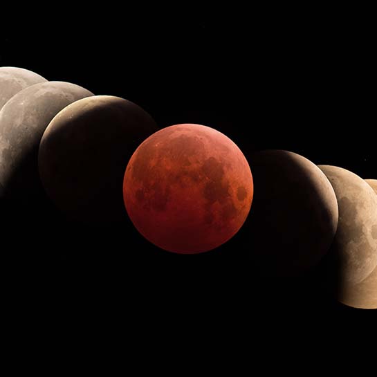 皆既月食2014/10/08