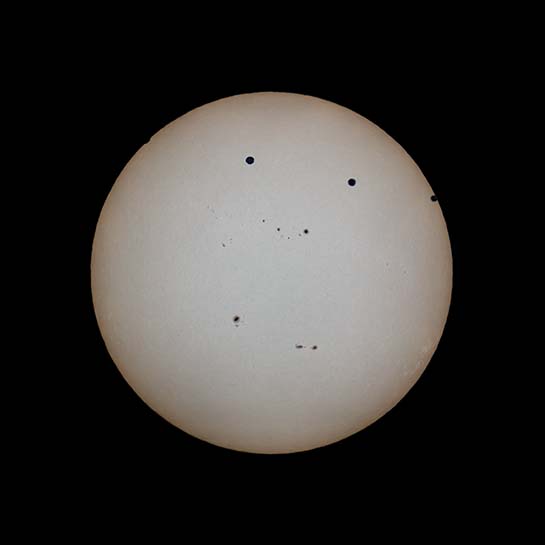 金星日面通過2012